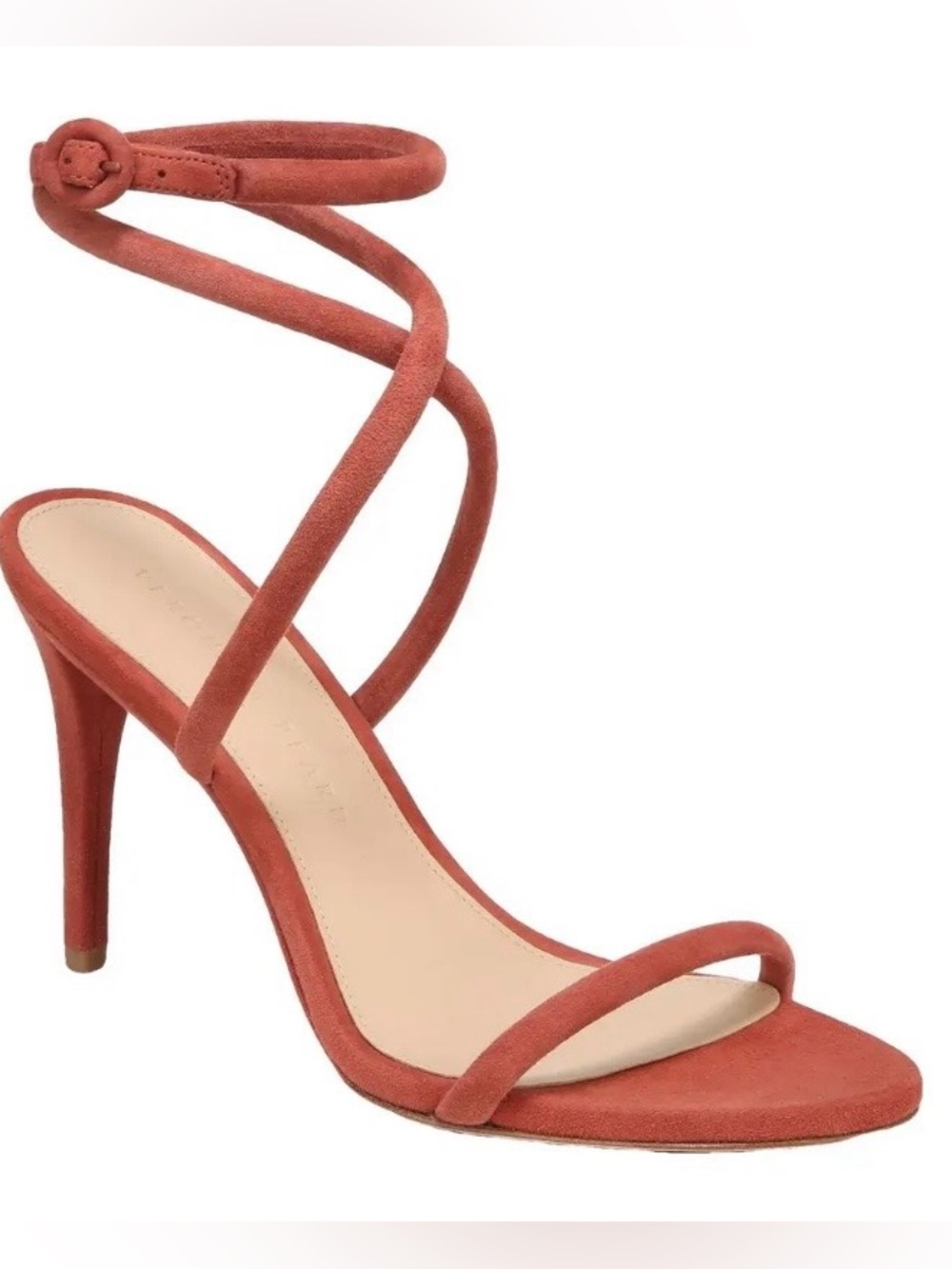 Veronica Beard Redwood Suede Ankle Wrap Heels Size 9.5 NWT